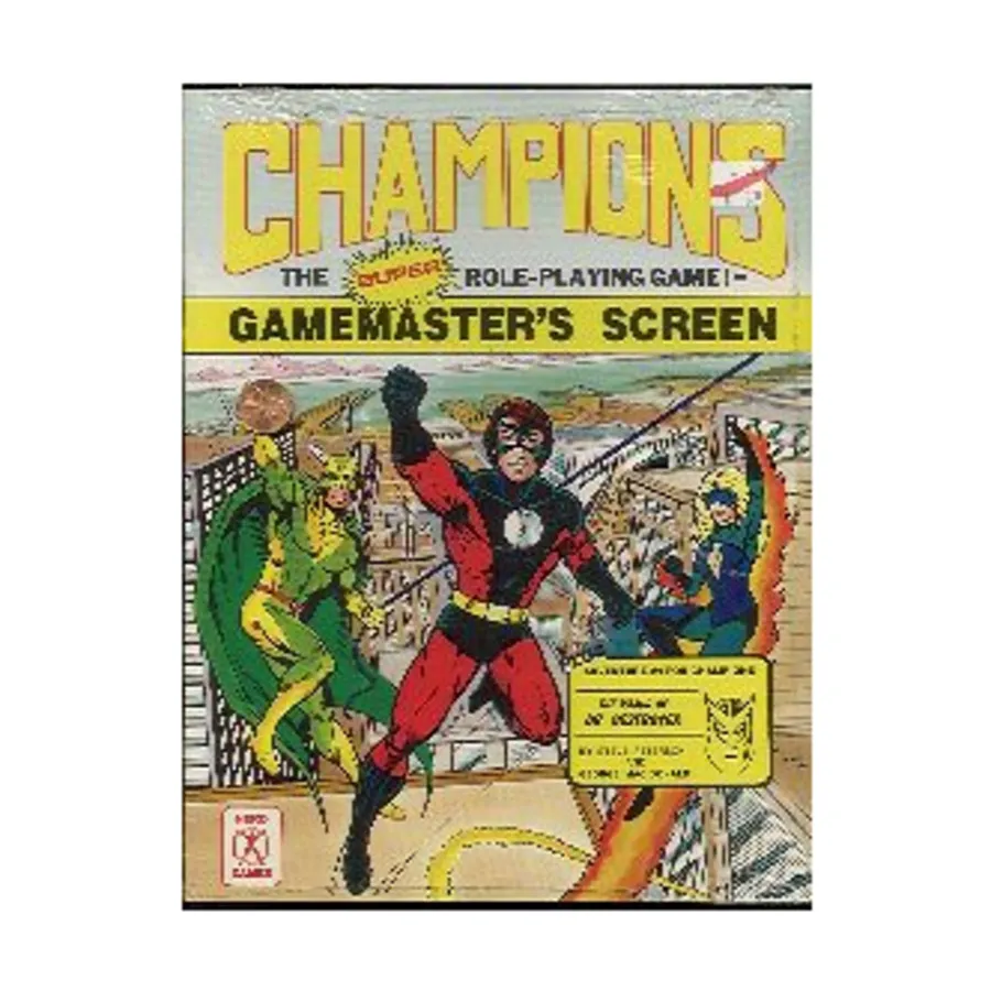 Экран гейммастера с Островом доктора Разрушителя, Hero System & Champions (1st Edition)
Экран гейммастера с Островом доктора Разрушителя, Hero System & Champions (1st Edition)