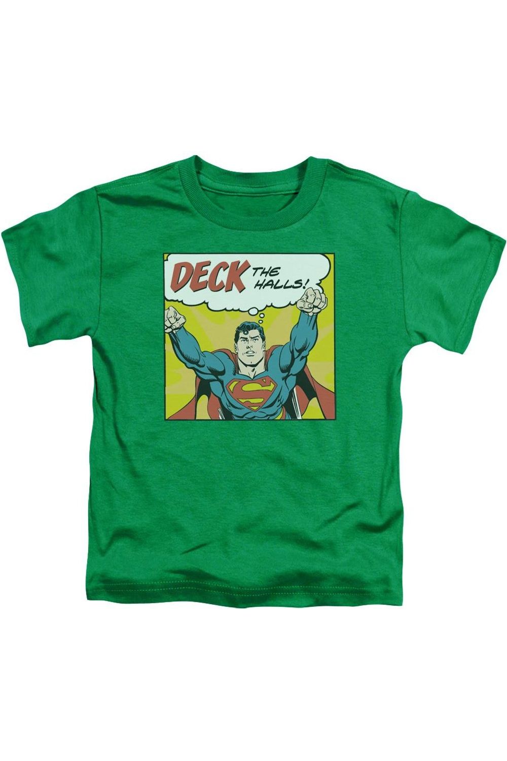 Детская футболка с коротким рукавом DC Comics Deck The Halls Gildan, зеленый
Детская футболка с коротким рукавом DC Comics Deck The Halls Gildan, зеленый