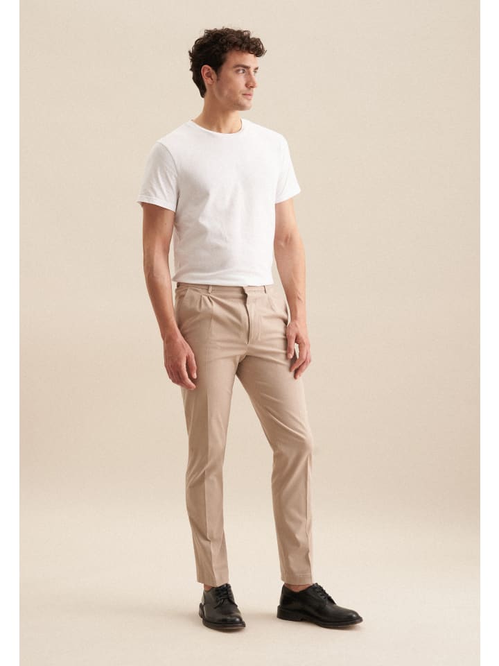 Тканевые брюки Seidensticker, коричневый
Тканевые брюки Seidensticker, коричневый