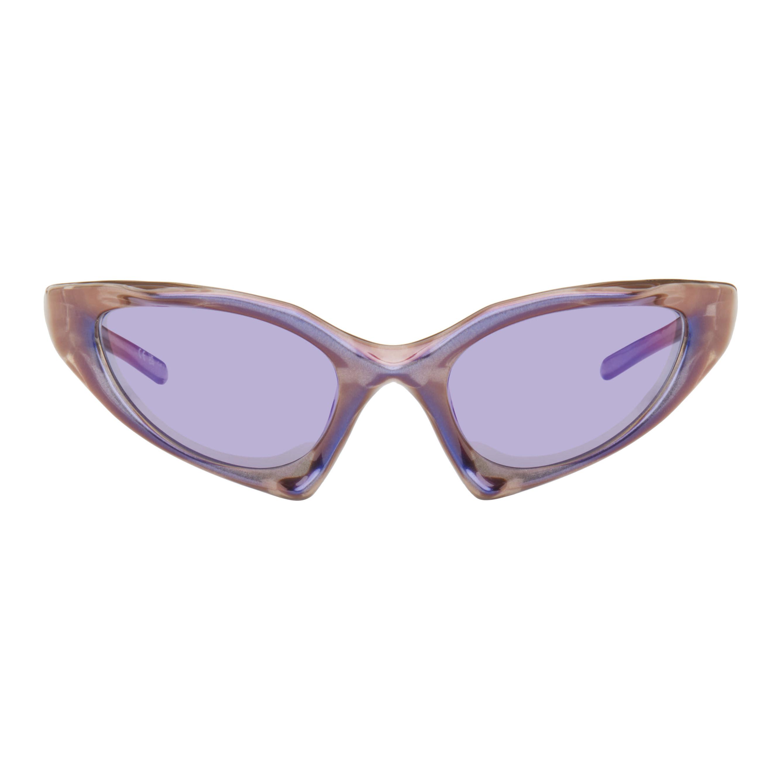 Balenciaga Нейлоновые солнцезащитные очки нестандартной формы унисекс фиолетовые, Purple
Balenciaga Нейлоновые солнцезащитные очки нестандартной формы унисекс фиолетовые, Purple