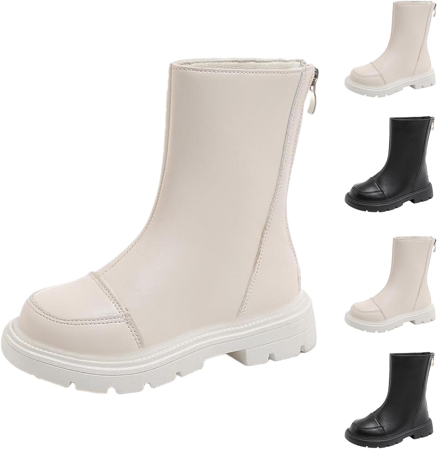 Девочкам сапоги до середины икры водонепроницаемые сзади на молнии осенне-зимние модные ботинки из искусственной кожи Generic, Black
Девочкам сапоги до середины икры водонепроницаемые сзади на молнии осенне-зимние модные ботинки из искусственной кожи Generic, Black