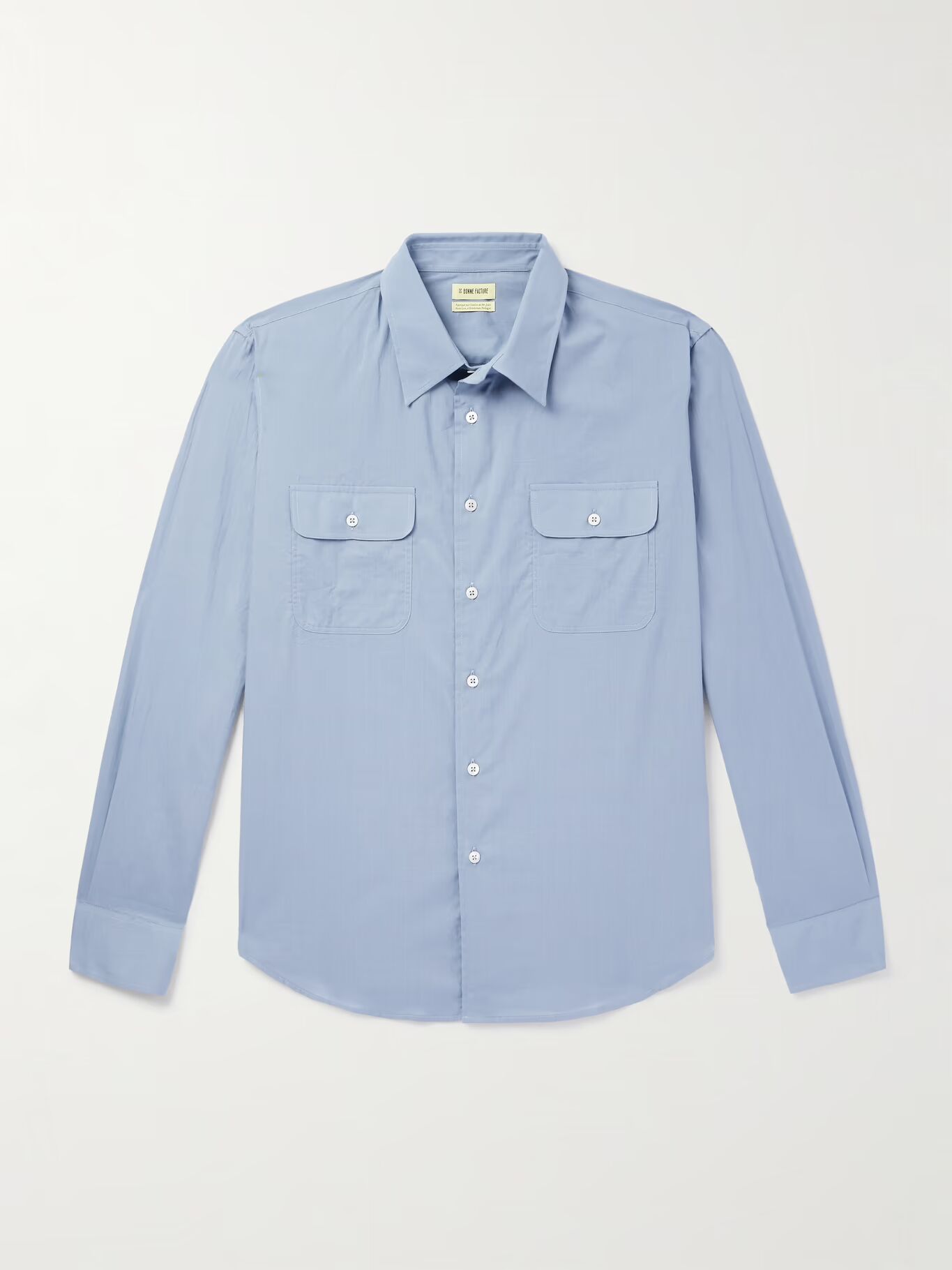 Рубашка из хлопка-вуали от Artist DE BONNE FACTURE, синий
Рубашка из хлопка-вуали от Artist DE BONNE FACTURE, синий