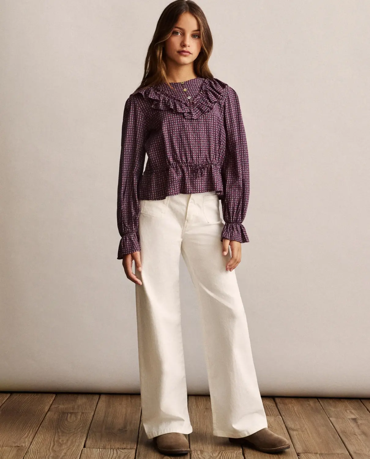 Блузка с длинным рукавом, специальным воротником, принтом по всей поверхности, галстучным вырезом, из вискозы для девочки Coconut El Corte Inglés, красный
Блузка с длинным рукавом, специальным воротником, принтом по всей поверхности, галстучным вырезом, из вискозы для девочки Coconut El Corte Inglés, красный