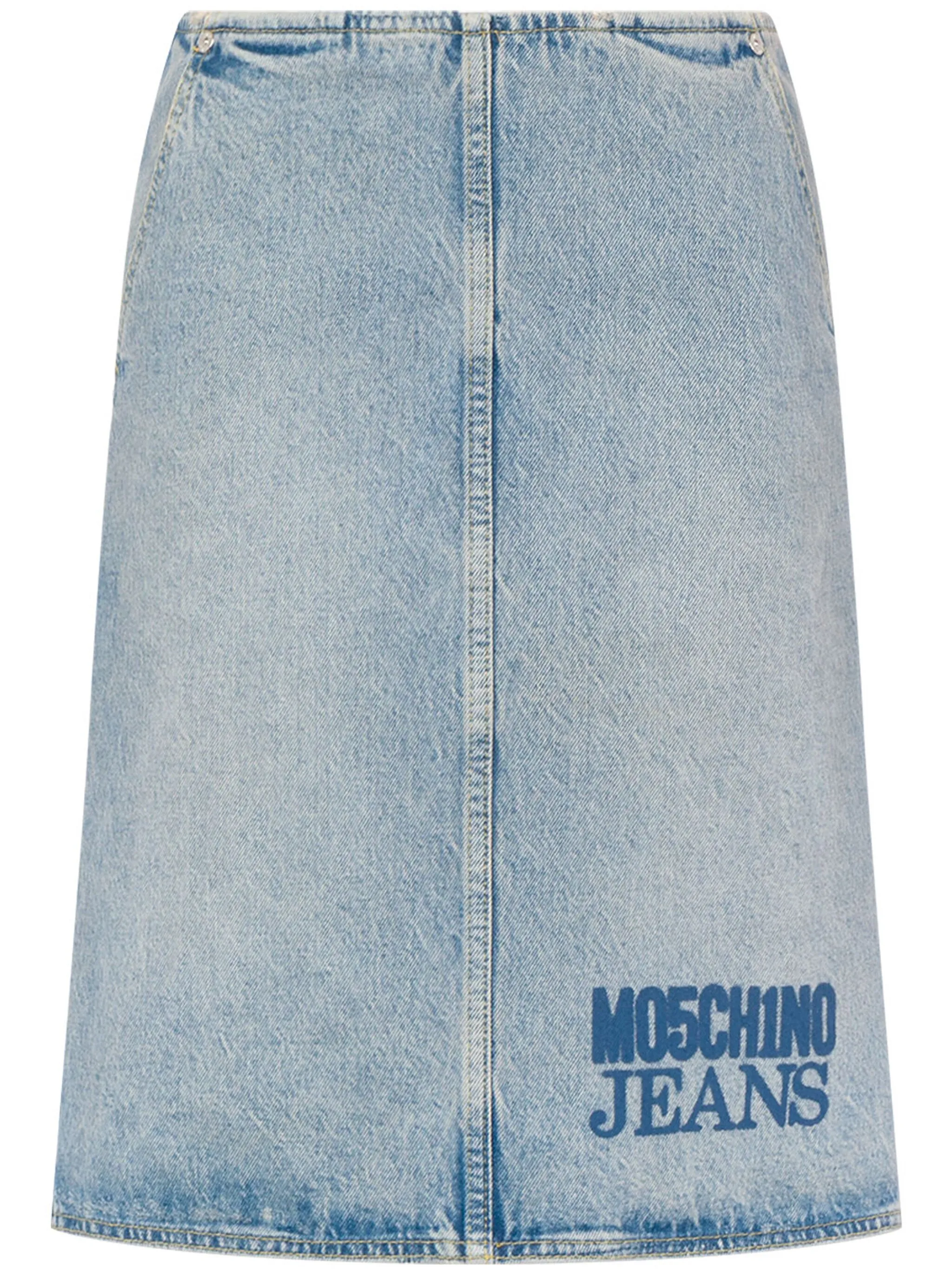 Юбка-карандаш с логотипом Moschino Jeans, синий
Юбка-карандаш с логотипом Moschino Jeans, синий