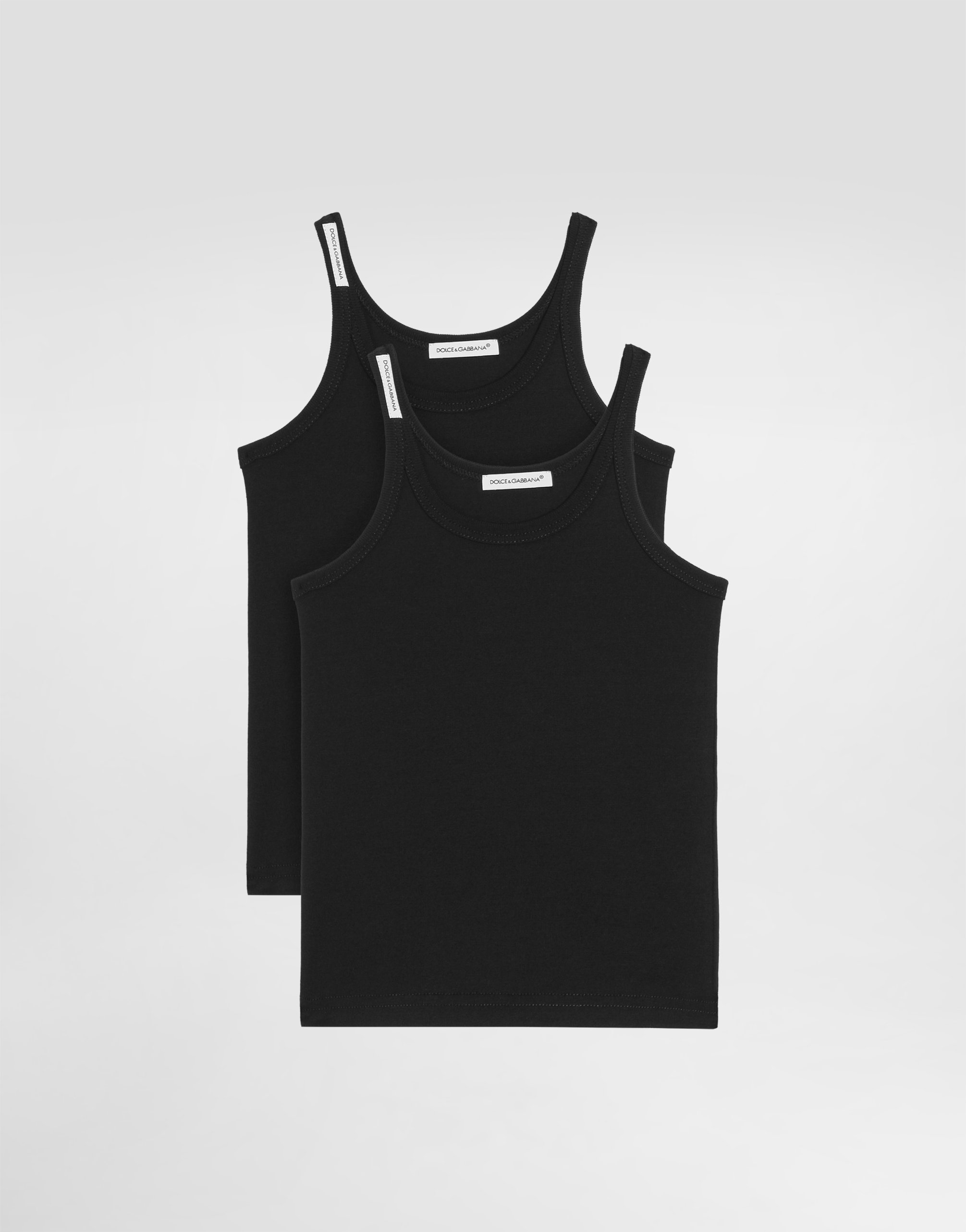 Комплект из двух футболок с короткими рукавами Dolce & Gabbana, черный
Комплект из двух футболок с короткими рукавами Dolce & Gabbana, черный