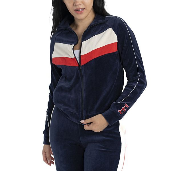 Женская куртка Boston Red Sox Nixie Raglan на молнии, цвет navy Lusso
Женская куртка Boston Red Sox Nixie Raglan на молнии, цвет navy Lusso