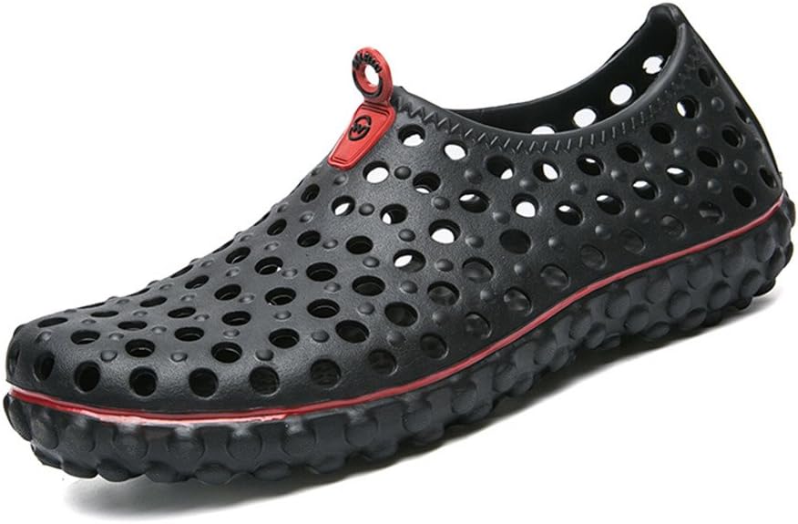 LEADER SHOW Мужские летние пляжные дышащие сандалии, повседневные ультралегкие мягкие садовые туфли, черный
LEADER SHOW Мужские летние пляжные дышащие сандалии, повседневные ультралегкие мягкие садовые туфли, черный