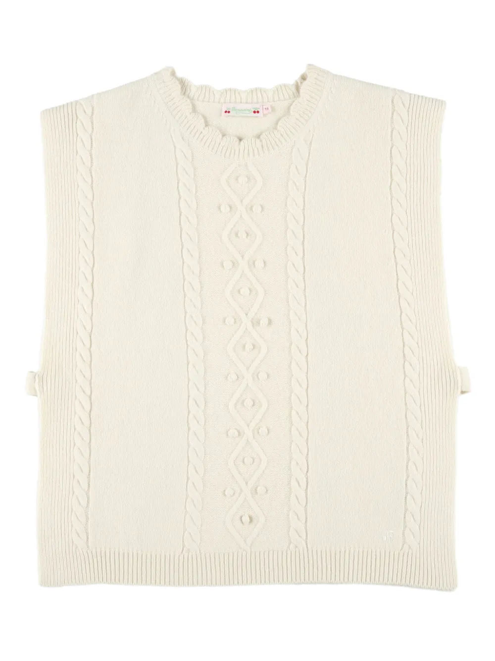 Жилет фактурной вязки Bonpoint, нейтральный
Жилет фактурной вязки Bonpoint, нейтральный