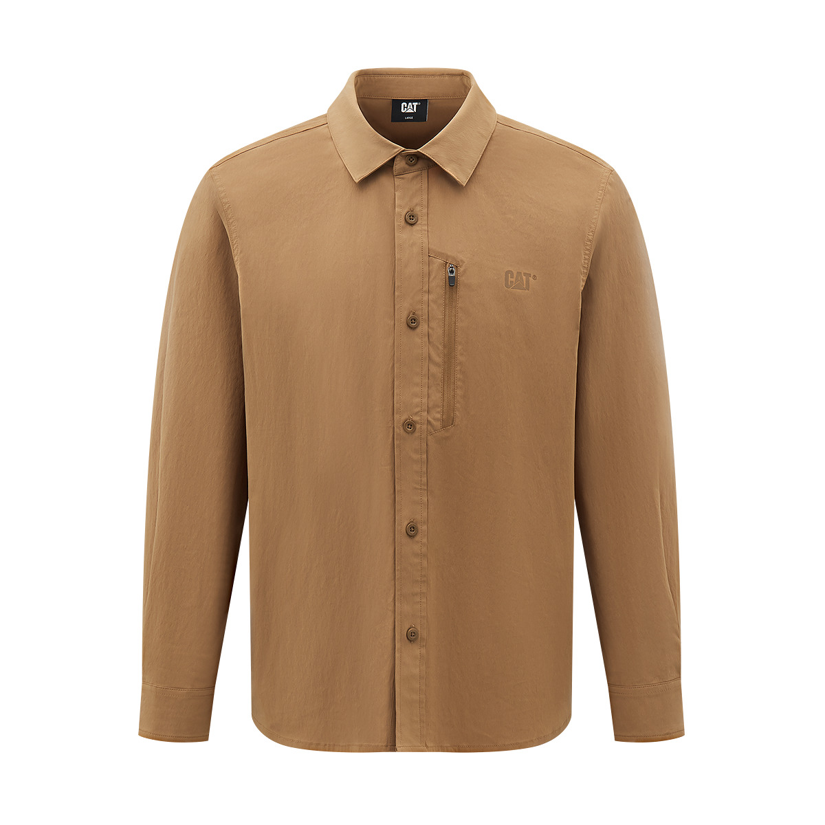 Мужская рубашка CAT, темный хаки
Мужская рубашка CAT, темный хаки