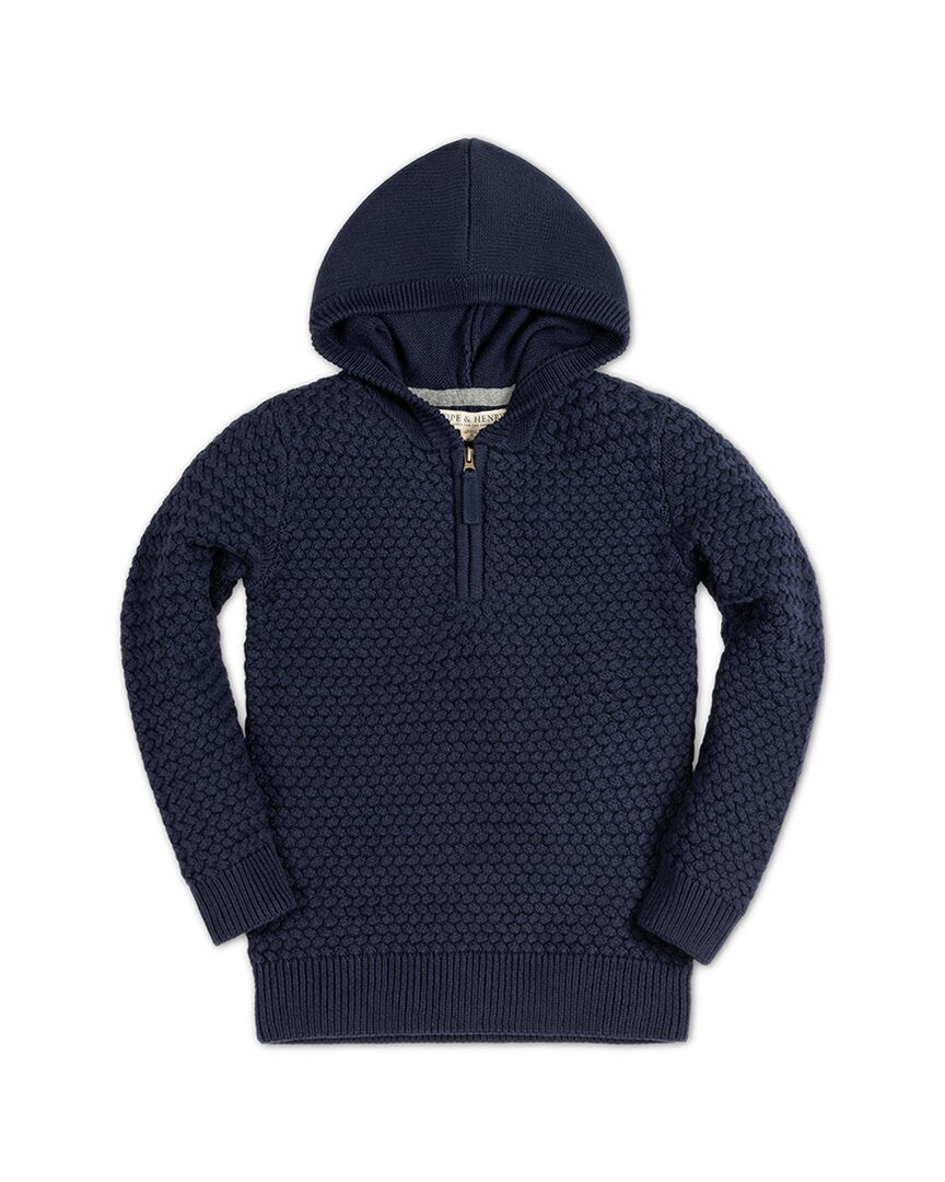 Свитер с капюшоном Hope & Henry Texture Cable Hope & Henry, синий
Свитер с капюшоном Hope & Henry Texture Cable Hope & Henry, синий