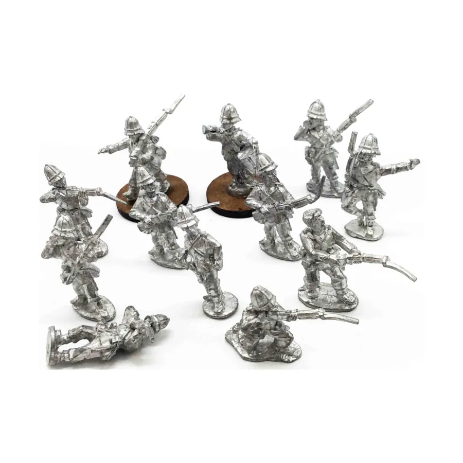 Зулусские войны - Британская пехота № 8, Colonialism - The Boer War - British - Loose Miniatures (25mm)
Зулусские войны - Британская пехота № 8, Colonialism - The Boer War - British - Loose Miniatures (25mm)