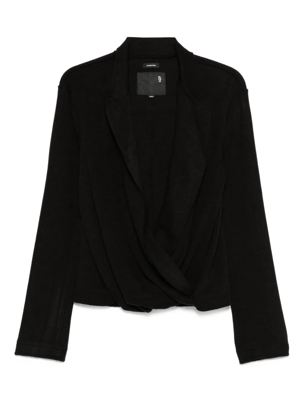 Топ с запахом R13, черный
Топ с запахом R13, черный