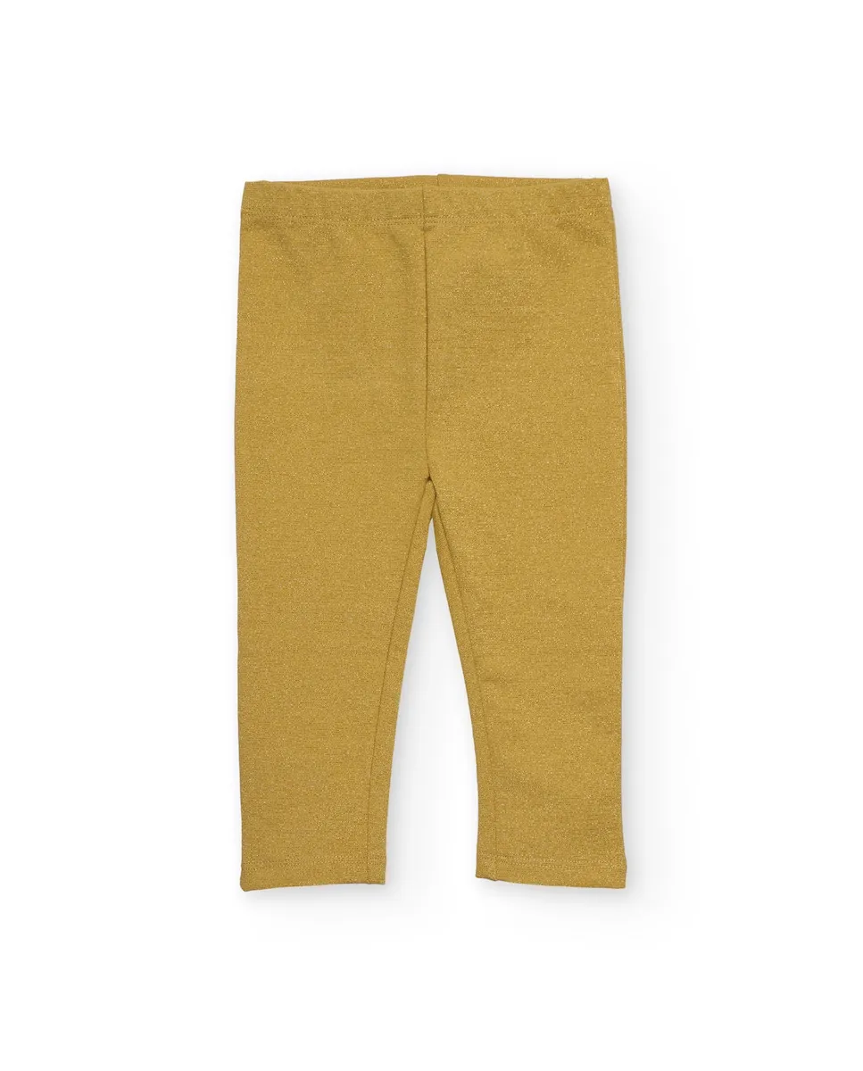 Блестящие золотые детские леггинсы, идеально подходящие для того, чтобы добавить элегантности и комфорта любому наряду Tuc tuc
Блестящие золотые детские леггинсы, идеально подходящие для того, чтобы добавить элегантности и комфорта любому наряду Tuc tuc