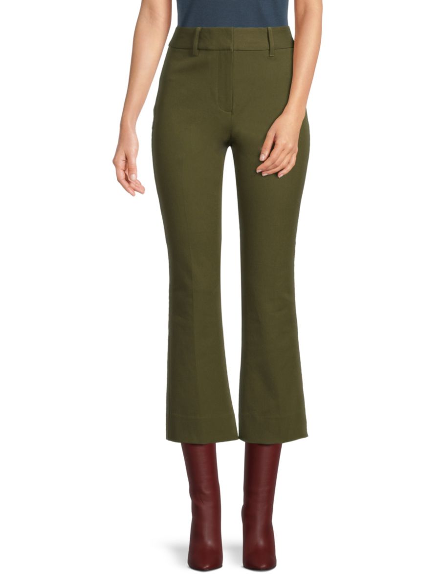 Укороченные расклешенные брюки Crosby Derek Lam 10 Crosby, цвет Army
Укороченные расклешенные брюки Crosby Derek Lam 10 Crosby, цвет Army