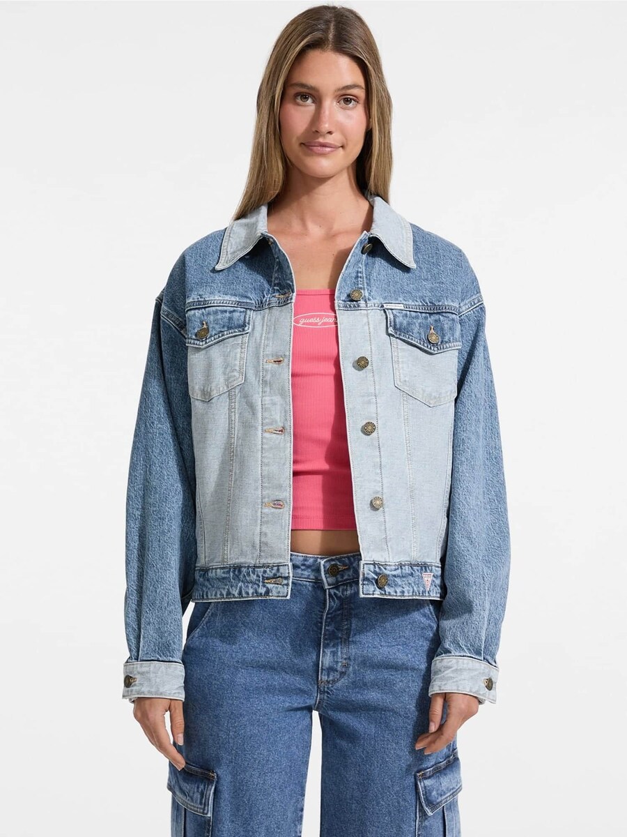 Демисезонная куртка GUESS, Sky blue/Blue denim 
Демисезонная куртка GUESS, Sky blue/Blue denim