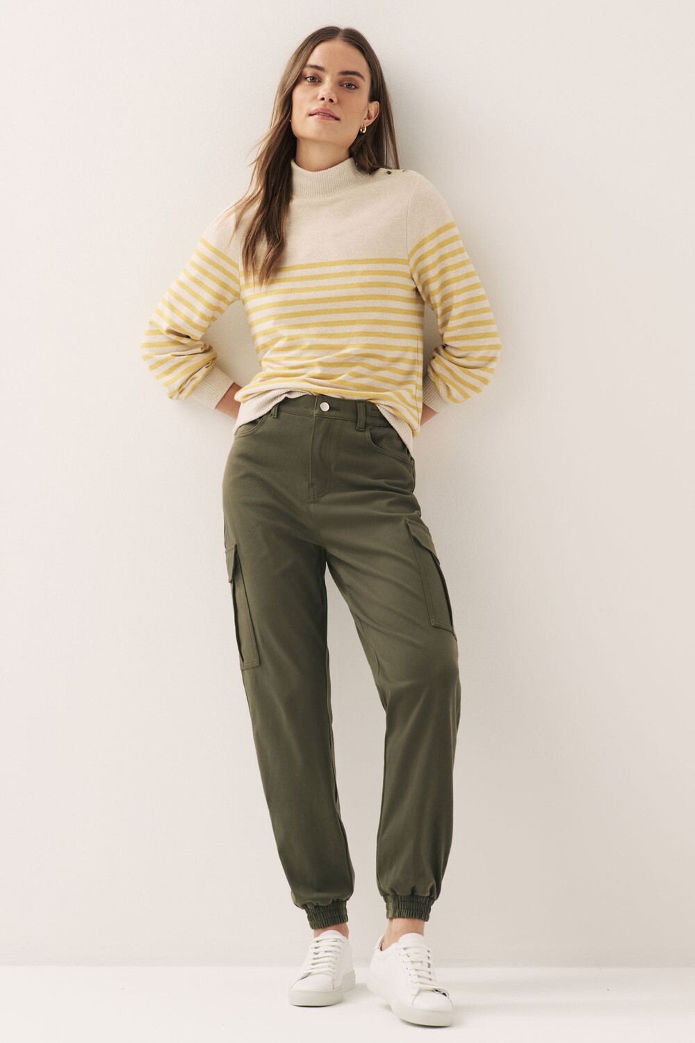 Джоггеры-карго из джерси из денима Next, зеленый
Джоггеры-карго из джерси из денима Next, зеленый