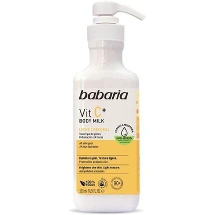 Молочко для тела с витамином С 500мл, Babaria
Молочко для тела с витамином С 500мл, Babaria