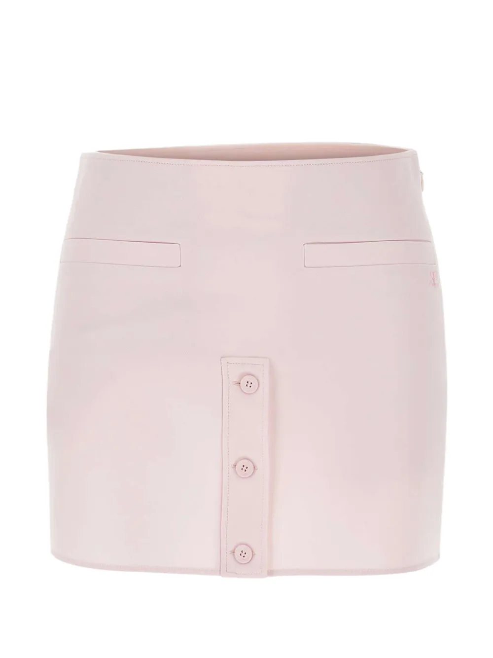 Мини-юбка с прорезными карманами Courreges, розовый
Мини-юбка с прорезными карманами Courreges, розовый