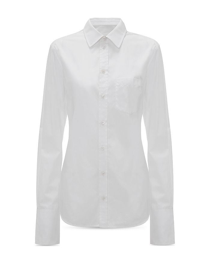 Оверсайз рубашка Victoria Beckham, белый
Оверсайз рубашка Victoria Beckham, белый