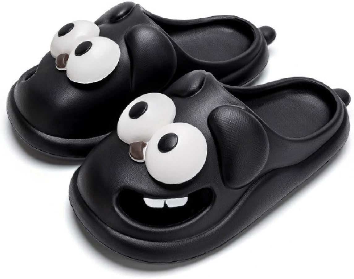 Тапочки Titype с рисунком целующихся языков, тапочки-подушки в виде собачки с большими глазами для женщин и мужчин, милые забавные 3D-тапочки в виде облаков с нескользящей толстой подошвой для дома и улицы, черный
Тапочки Titype с рисунком целующихся языков, тапочки-подушки в виде собачки с большими глазами для женщин и мужчин, милые забавные 3D-тапочки в виде облаков с нескользящей толстой подошвой для дома и улицы, черный