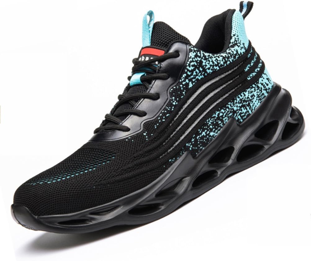 Мужские кроссовки с металлическим носком, дышащие, легкие, неразрушаемые, противоскользящие, защитная и комфортная обувь Kyoescai, синий
Мужские кроссовки с металлическим носком, дышащие, легкие, неразрушаемые, противоскользящие, защитная и комфортная обувь Kyoescai, синий