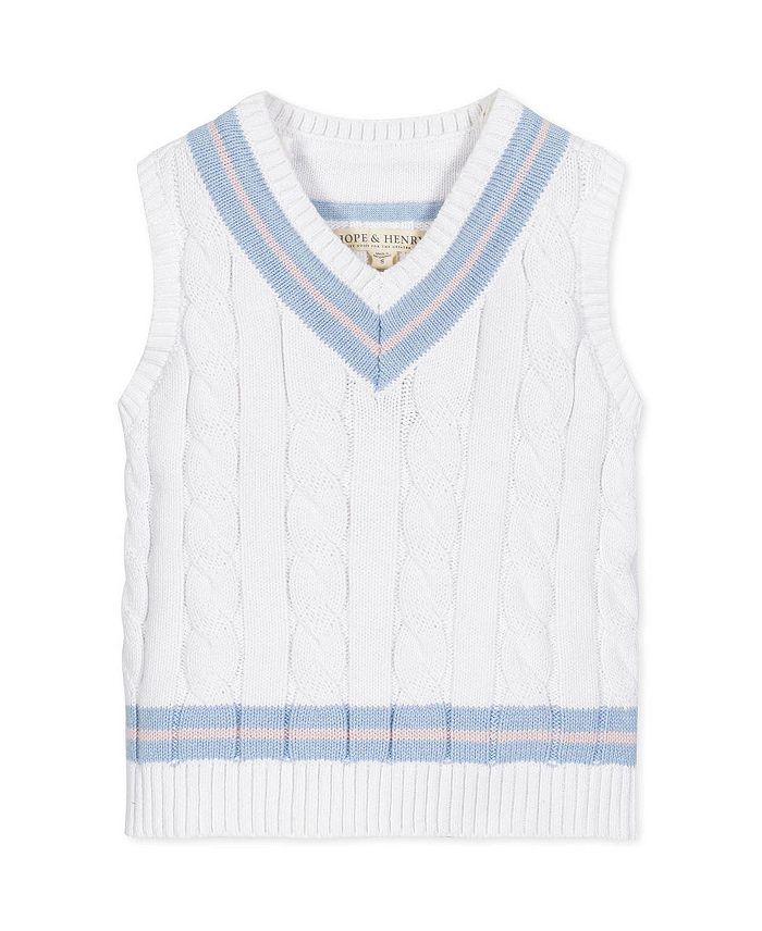 Органический вязаный жилет с V-образным вырезом для мальчиков - Little Kid, Big Kid Hope & Henry, белый
Органический вязаный жилет с V-образным вырезом для мальчиков - Little Kid, Big Kid Hope & Henry, белый