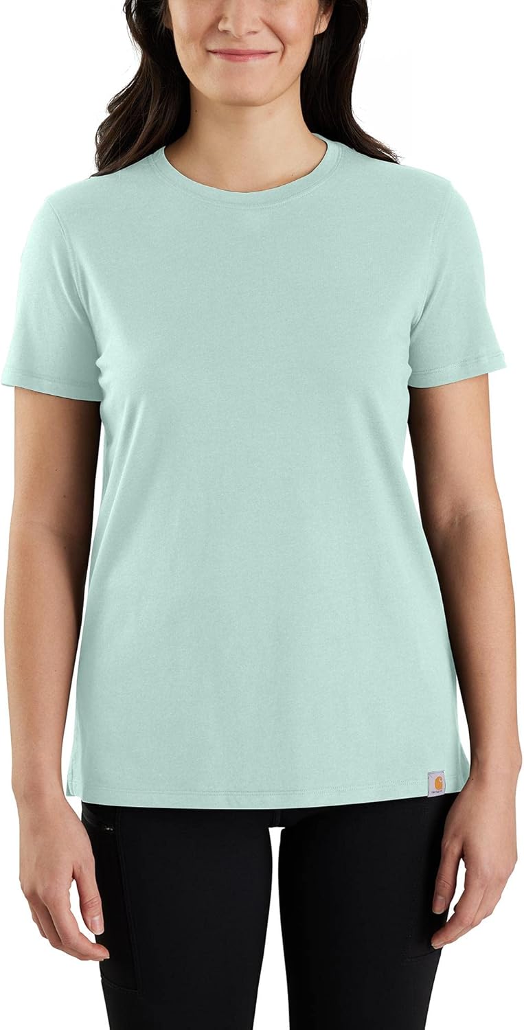 Carhartt Women's 105740 Женская футболка с коротким рукавом Relaxed Fit, Blue Surf
Carhartt Women's 105740 Женская футболка с коротким рукавом Relaxed Fit, Blue Surf