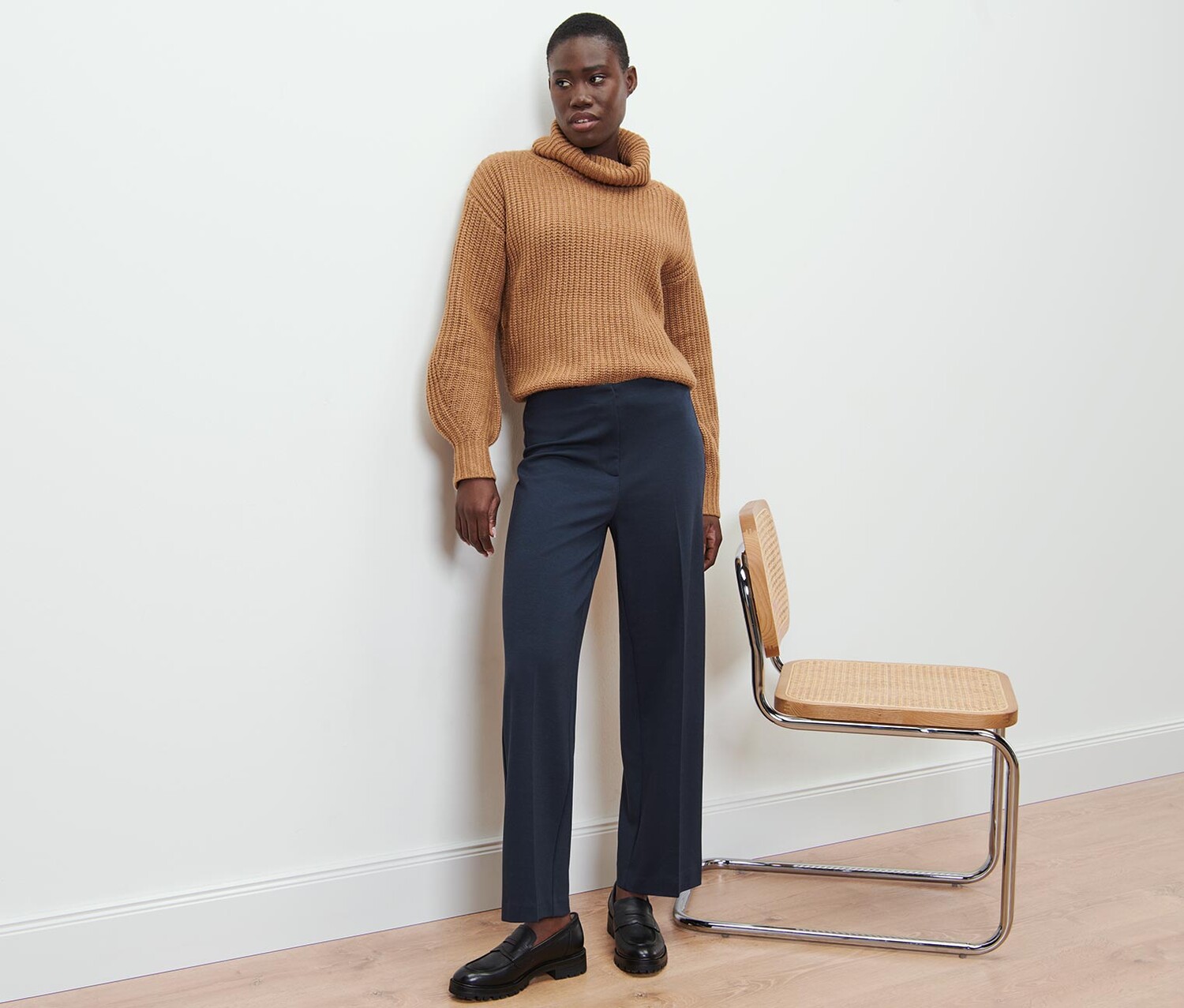 Брюки из джерси Tchibo, темно-синий крапчатый
Брюки из джерси Tchibo, темно-синий крапчатый