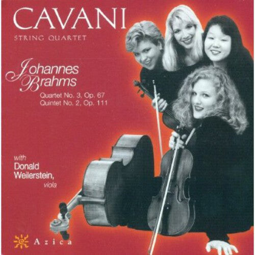 CD диск Brahms / Cavani Quartet: Quartet 3 / Quintet 2
CD диск Brahms / Cavani Quartet: Quartet 3 / Quintet 2