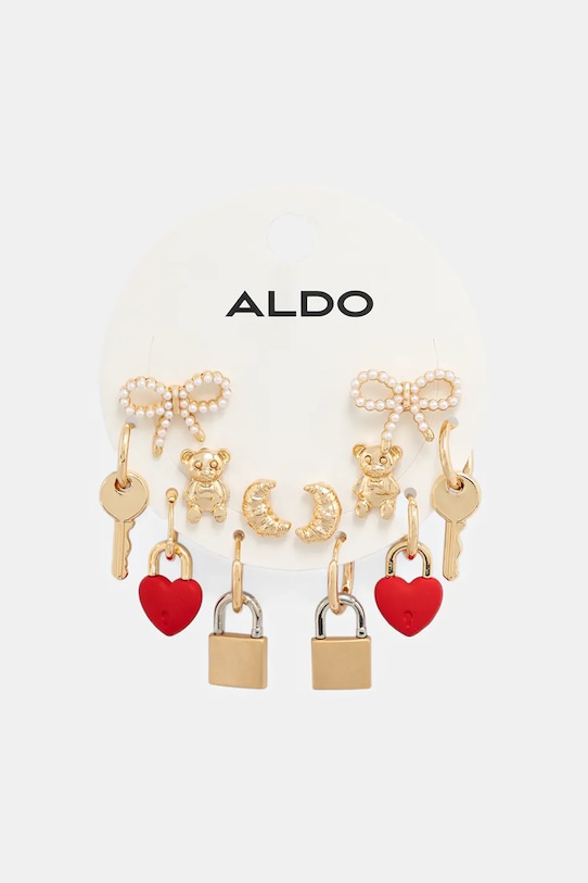 Комплект из 4 серег Aldo, золотой
Комплект из 4 серег Aldo, золотой