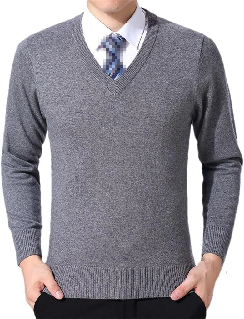 Мужской свитер V-образным вырезом Slim Fit
Мужской свитер V-образным вырезом Slim Fit