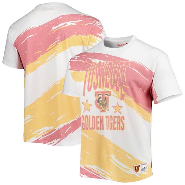 Мужская белая футболка tuskegee golden tigers paintbrush sublimated Mitchell & Ness
Мужская белая футболка tuskegee golden tigers paintbrush sublimated Mitchell & Ness