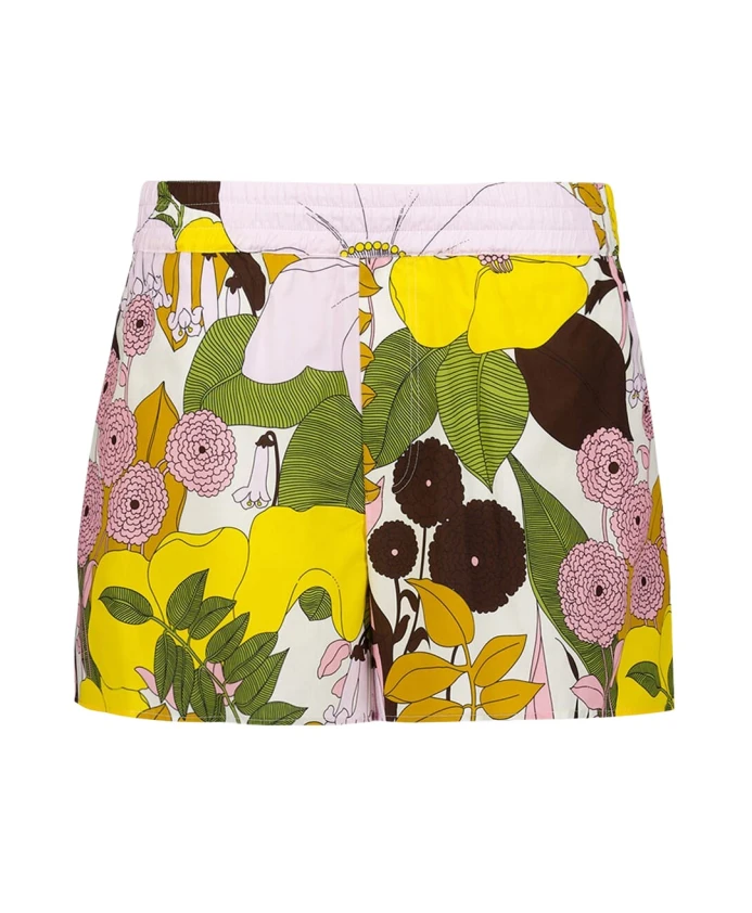 Хлопковые шорты с цветочным узором La Doublej, мультиколор
Хлопковые шорты с цветочным узором La Doublej, мультиколор