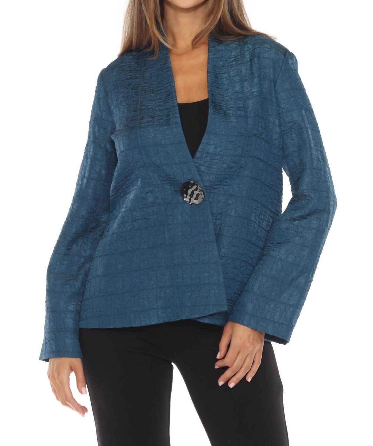 Текстурированная удлиненная свободная куртка в цвете сумерек Joseph Ribkoff, Twilight
Текстурированная удлиненная свободная куртка в цвете сумерек Joseph Ribkoff, Twilight