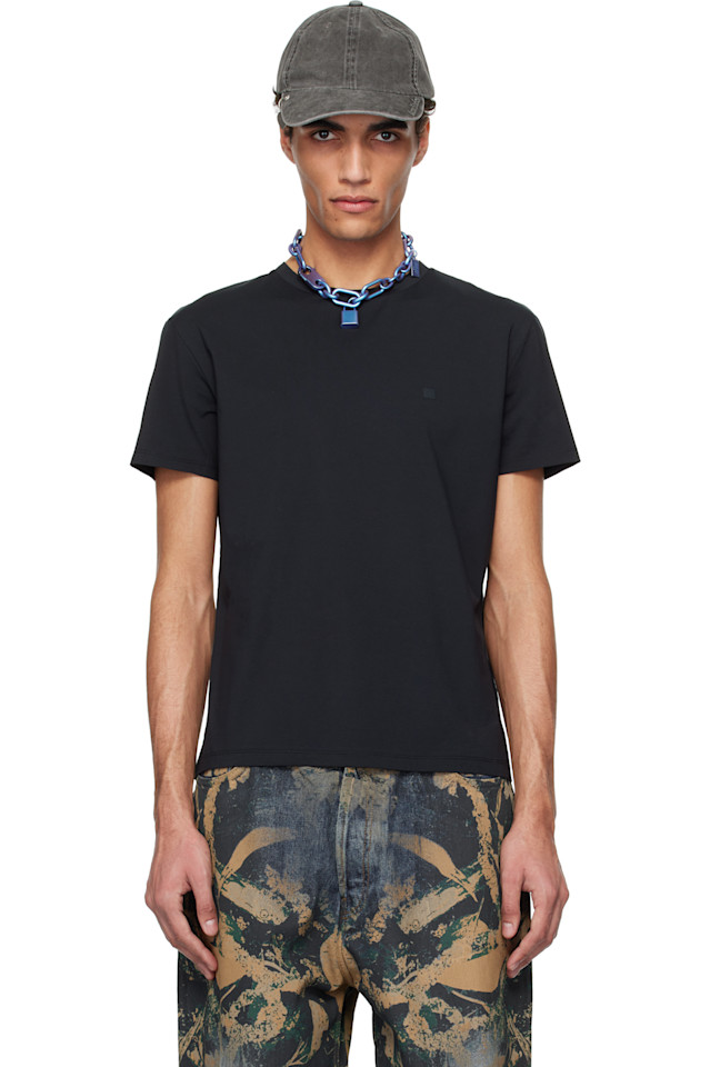 Футболка классического кроя Acne Studios, черный
Футболка классического кроя Acne Studios, черный