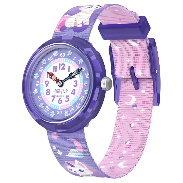 Детские часы Flik Flak SWATCH, фиолетовый watch dial
Детские часы Flik Flak SWATCH, фиолетовый watch dial