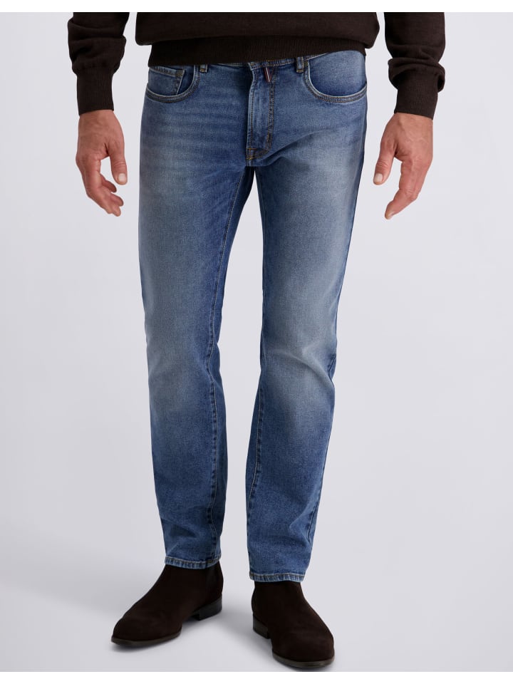 Pierre Cardin Джинсы Laval светло-голубого цвета с эффектом потертости
Pierre Cardin Джинсы Laval светло-голубого цвета с эффектом потертости