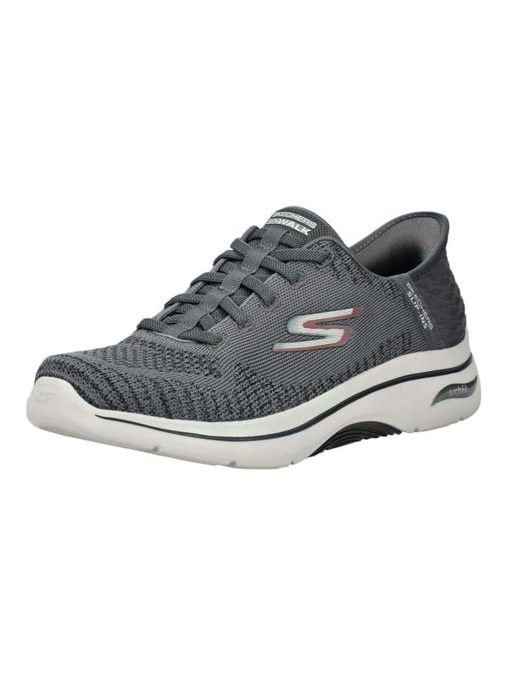 Кроссовки серого цвета Skechers
Кроссовки серого цвета Skechers