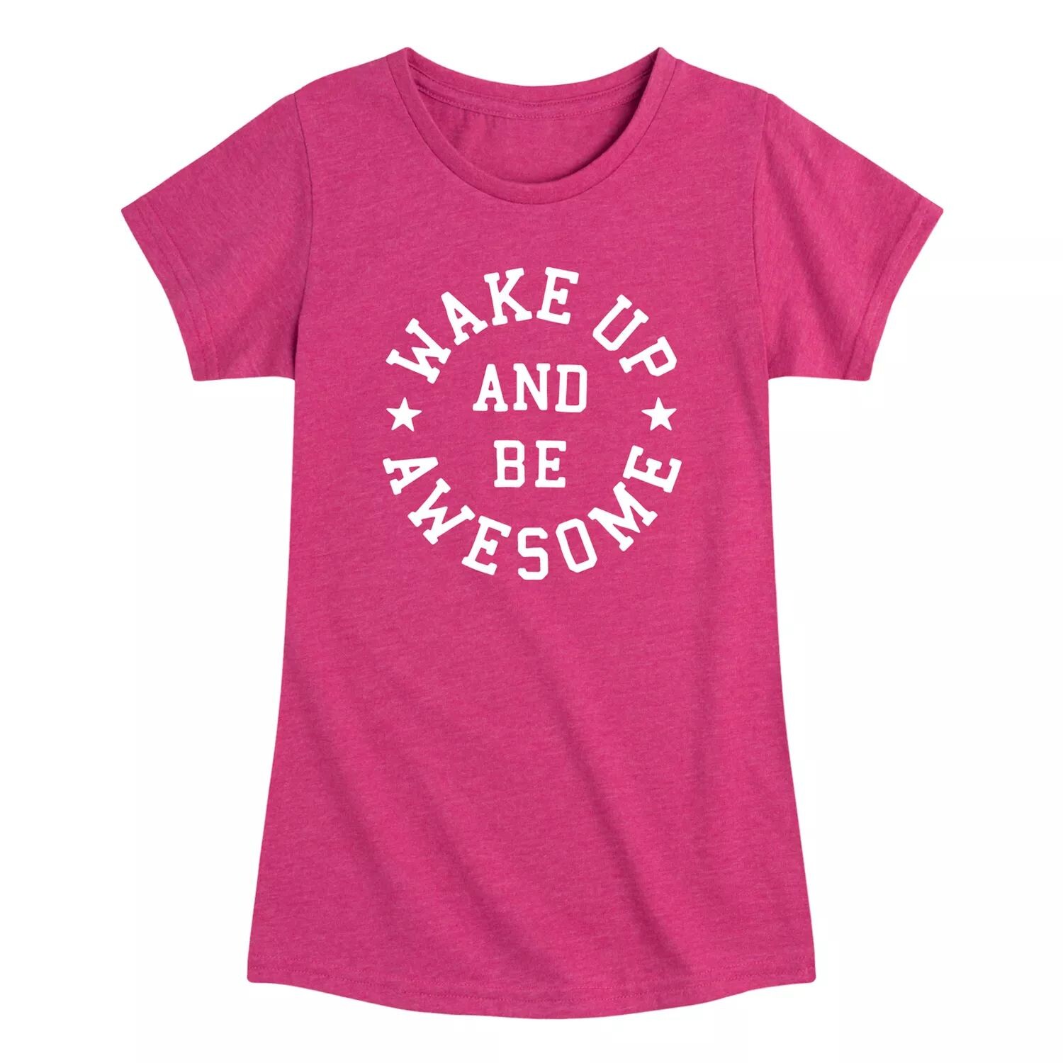 Футболка с рисунком «Wake Up Be Awesome» для девочек 7–16 лет Licensed Character
Футболка с рисунком «Wake Up Be Awesome» для девочек 7–16 лет Licensed Character