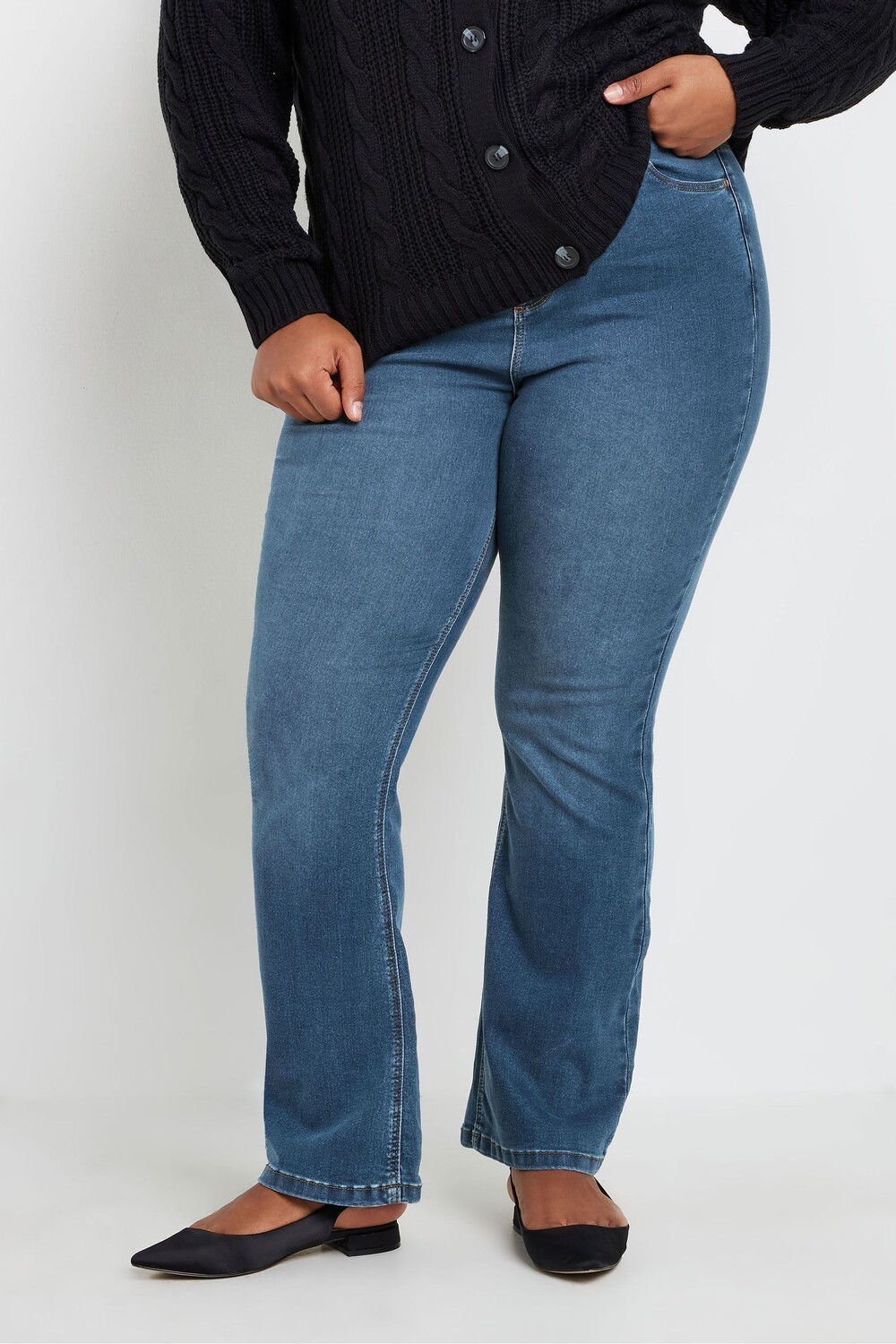 Джинсы Isla bootcut Yours Curve, синий 
Джинсы Isla bootcut Yours Curve, синий