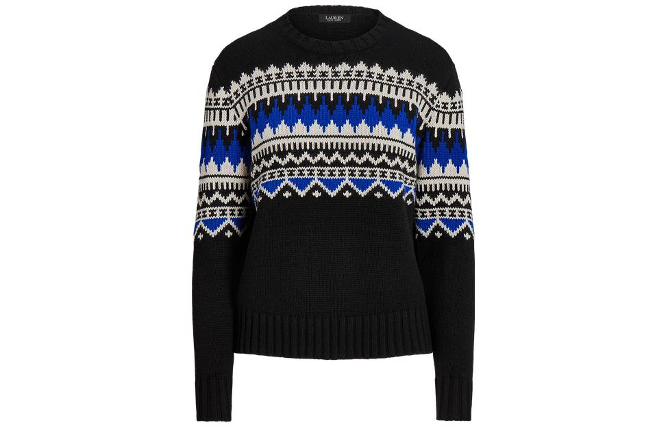 ФУ23 Вязаный свитер женский разноцветный LAUREN RALPH LAUREN 
ФУ23 Вязаный свитер женский разноцветный LAUREN RALPH LAUREN