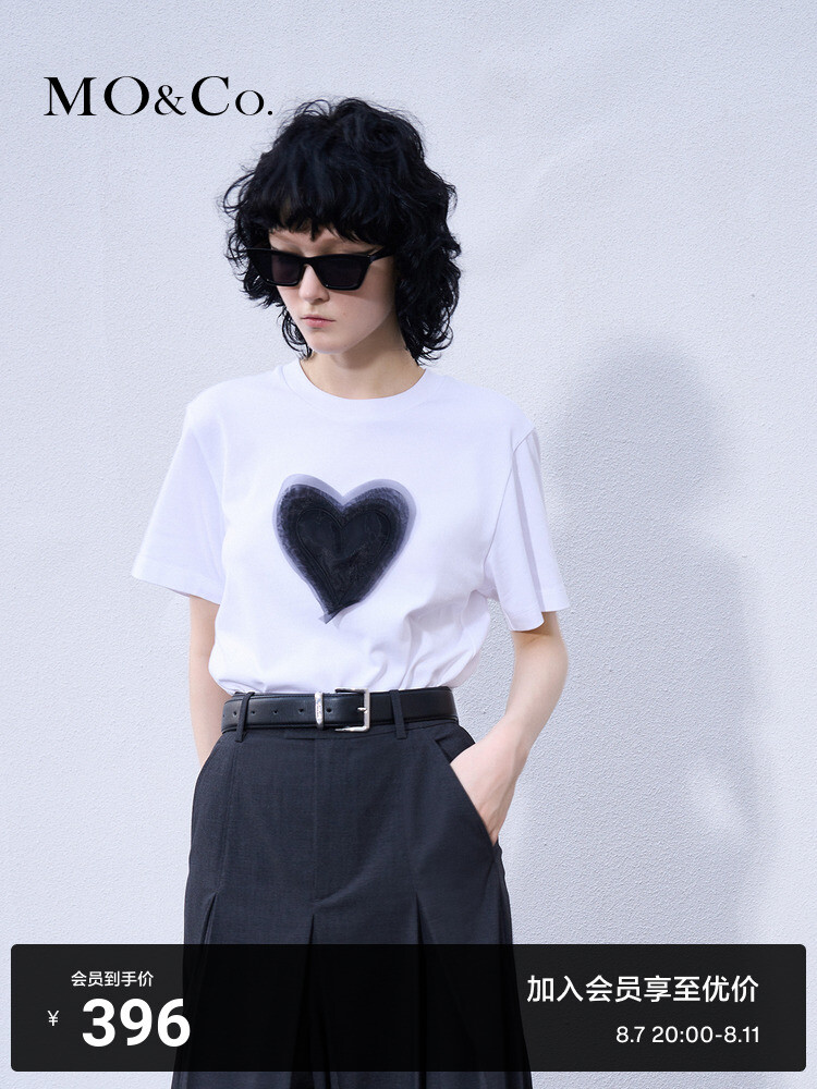 Футболка женская Moco с принтом, черный / белый
Футболка женская Moco с принтом, черный / белый