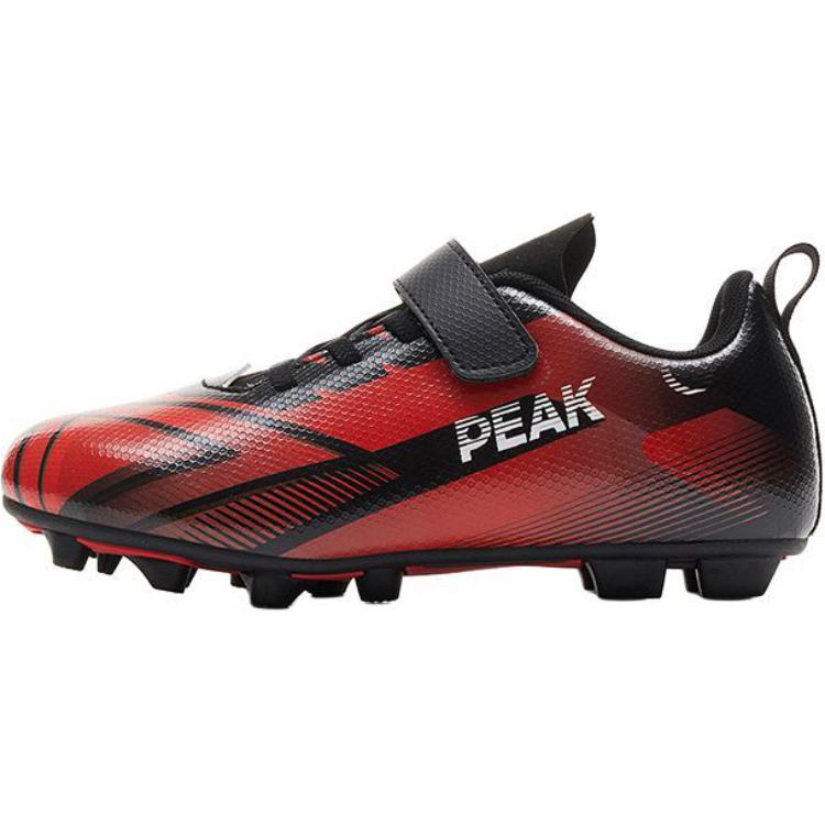 Футбольные бутсы детские, подростковые, с низким верхом, устойчивые к истиранию и скольжению PEAK, черный/красный
Футбольные бутсы детские, подростковые, с низким верхом, устойчивые к истиранию и скольжению PEAK, черный/красный