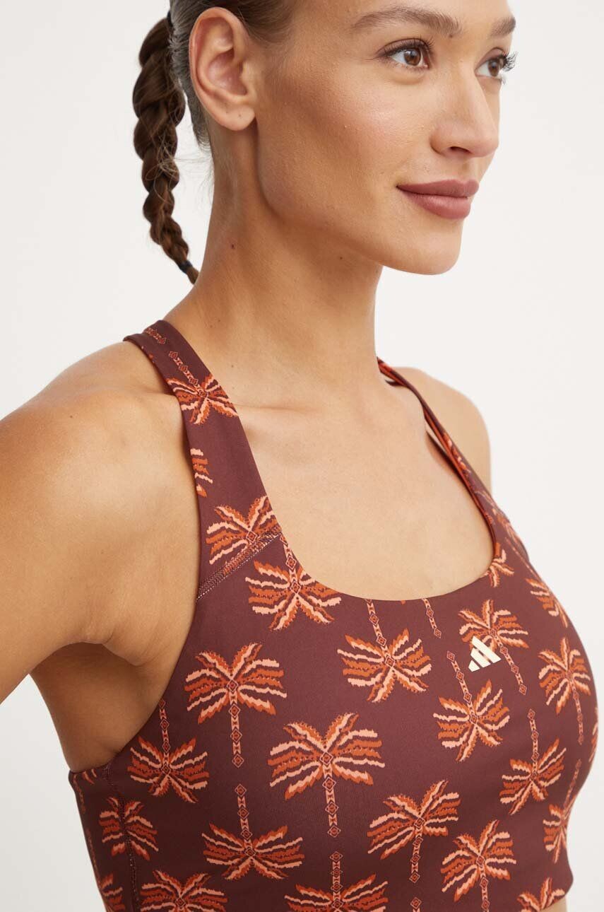 Спортивный бюстгальтер x FARM Rio adidas Performance, коричневый
Спортивный бюстгальтер x FARM Rio adidas Performance, коричневый