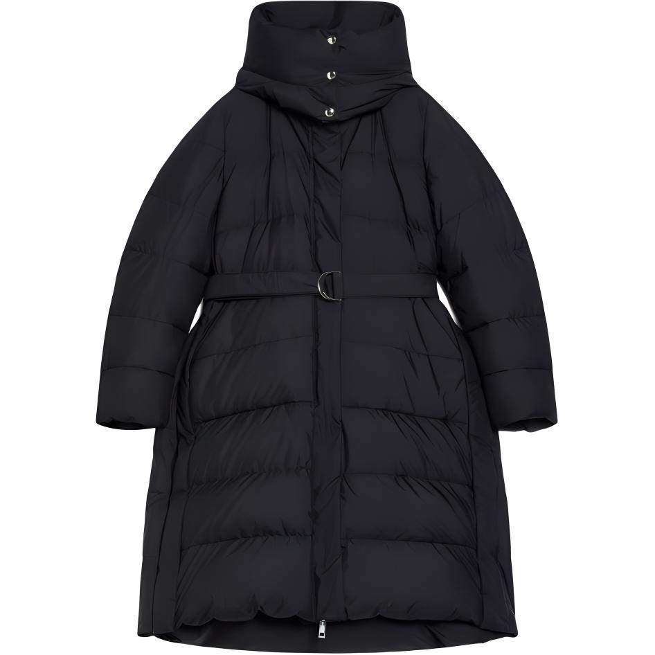 SportMax Барбиан Утеплённое пальто, Black 
SportMax Барбиан Утеплённое пальто, Black