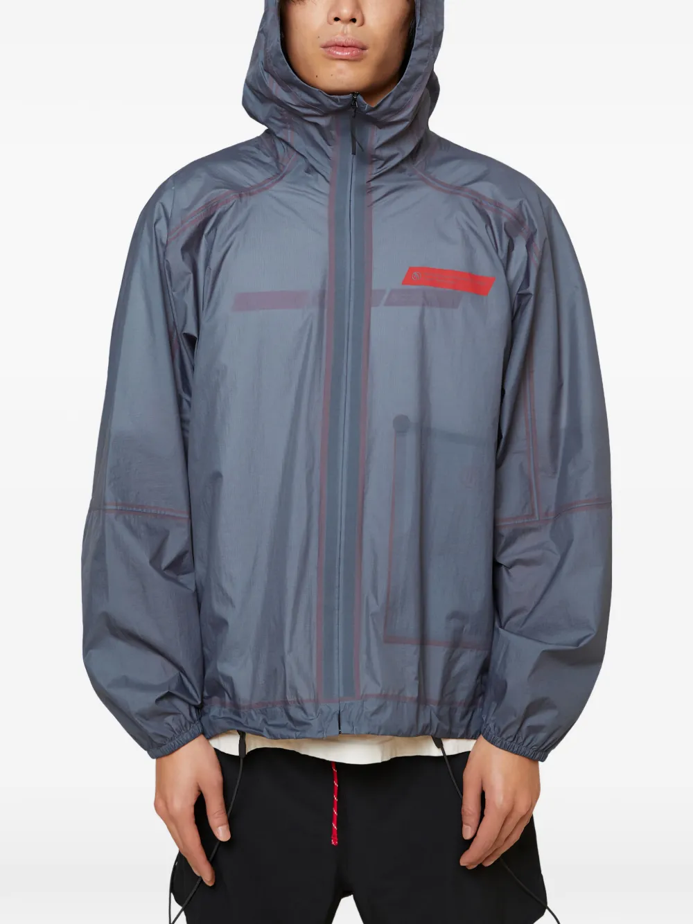 Куртка с капюшоном и логотипом из коллаборации с Massimo Osti District Vision, серый
Куртка с капюшоном и логотипом из коллаборации с Massimo Osti District Vision, серый