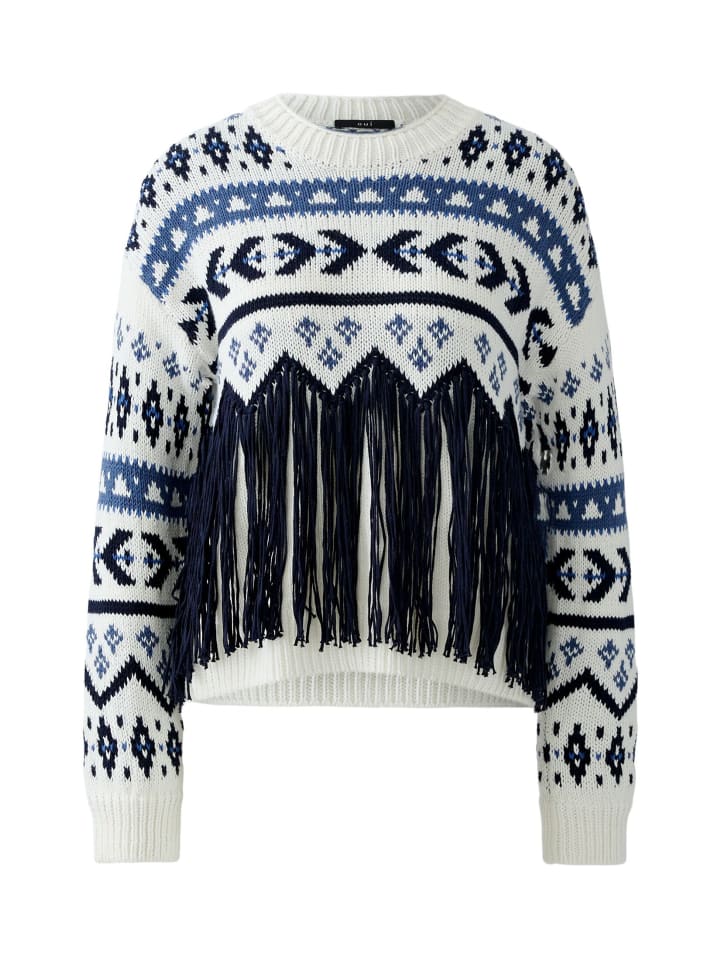 Свитер белого и синего цветов Oui
Свитер белого и синего цветов Oui