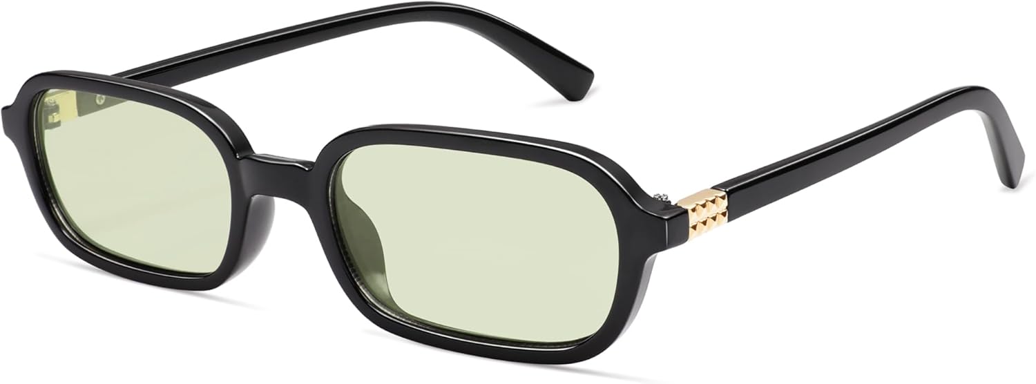 Винтажные прямоугольные солнцезащитные очки для женщин в стиле ретро 2026 года, модные, забавные, маленькие, в стиле 90-х, квадратные солнцезащитные очки AP3698 Appassal, C310 Black/Light Green Tinted
Винтажные прямоугольные солнцезащитные очки для женщин в стиле ретро 2026 года, модные, забавные, маленькие, в стиле 90-х, квадратные солнцезащитные очки AP3698 Appassal, C310 Black/Light Green Tinted