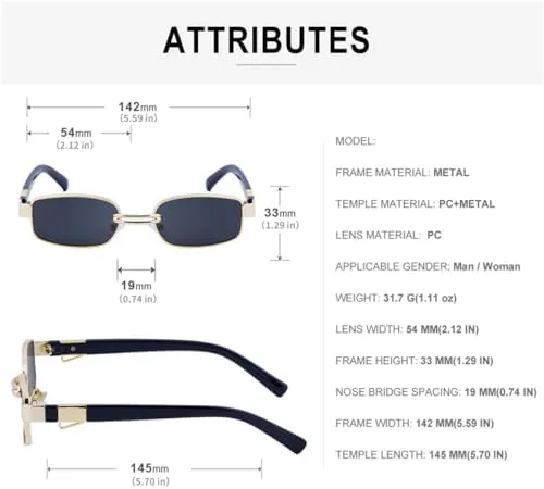 Женские солнцезащитные очки в стиле панк, маленькие прямоугольные, винтажные, в стиле стимпанк, с защитой от УФ-излучения UV400 (2027 год) MTZJH, C7 Gray Pink
Женские солнцезащитные очки в стиле панк, маленькие прямоугольные, винтажные, в стиле стимпанк, с защитой от УФ-излучения UV400 (2027 год) MTZJH, C7 Gray Pink