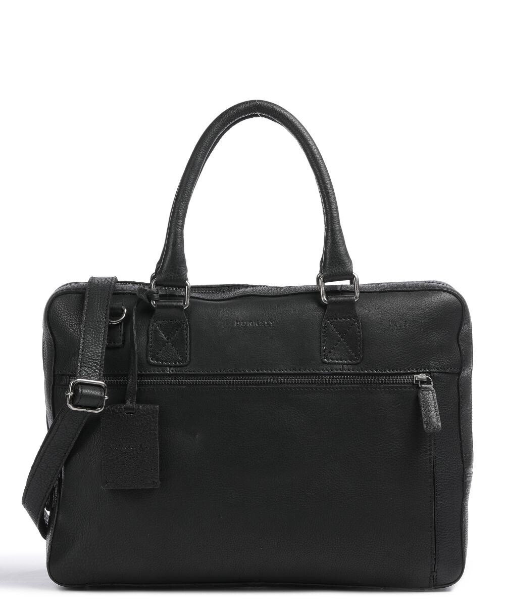 Антикварный портфель Avery 14 дюймов из зерненой кожи. Burkely, черный
Антикварный портфель Avery 14 дюймов из зерненой кожи. Burkely, черный